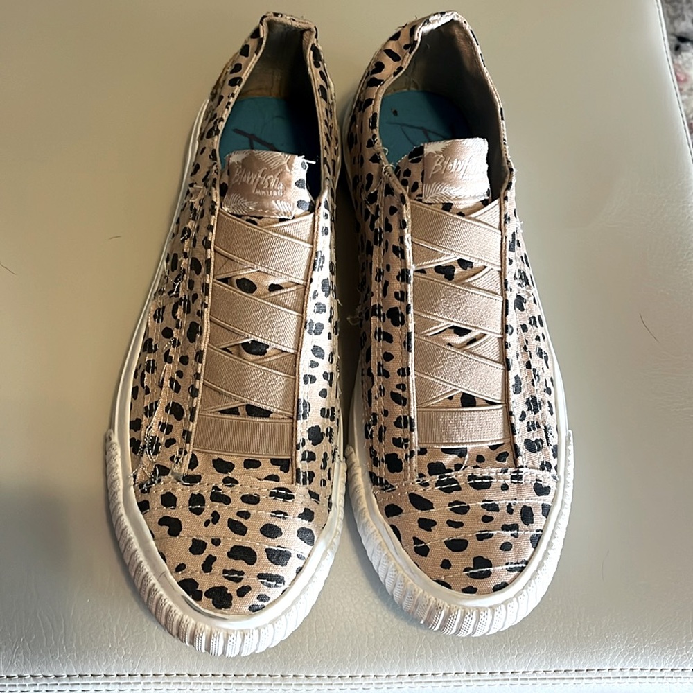 Blowfish Malibu Women's Marley Sneaker Leopard Size 8